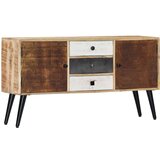 vidaXL Komoda 118x30x62 cm trden mangov les | Shoptok.si