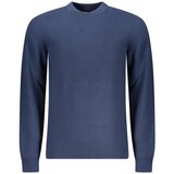 Hugo_Boss Boss Klin Cru muški pulover s kontrastnim detaljima plavi Cijene
