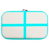  Strunjača na napuhavanje s crpkom 60 x 100 x 15 cm PVC zelena | Eponuda.com