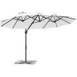  Suncobran Pijesak 372 x 198 x 243 cm Poliester i aluminij | Eponuda.com