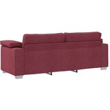  3-sedežni kavč, rdeče vino, 178 cm, tkanina, (22054560) | Shoptok.si