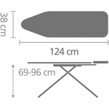 Brabantia Daska za glačanje Spring Bubbles B – | shoptok.hr