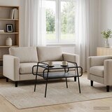  Stolić za kavu Crni hrast 70 x 50 x 51 cm Konstruirano drvo | shoptok.hr