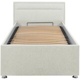 MID.YOU OBLAZINJENA POSTELJA 90 cm x 200 cm , les, kovina, umetna masa, tekstil krem barve | Shoptok.si