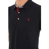 Dewberry DUAL SET T8582 MENS T-SHIRT-NAVY BLUE- BURGUNDY | Eponuda.ba