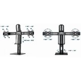 Gembird MS-D2-01 Namizno stojalo za dvojni monitor 17-27, na | Shoptok.si