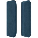  Uzglavlje s ušima tamnoplavo 147x16x78/88 cm baršunasto | shoptok.hr