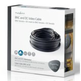 Nedis CCTVCA10BK100 CCTV Security Cable BNC DC RG59, 10m 841 Cene