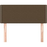  Uzglavlje tamnosmeđe 100x5x78/88 cm od tkanine | Eponuda.com