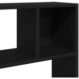 Ormarić za knjige/Pregrada za sobu crni hrast 105x24x102 cm | Shoptok.si
