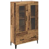  Highboard Staro drvo 70 x 31 x 115 cm Obrađeno drvo i čelik | shoptok.hr