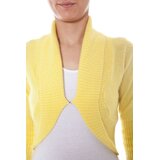 Datch shrug dugih rukava za žene žuti | shoptok.hr