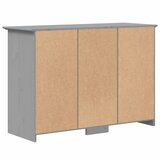  Komoda BODO siva 115,5 x 44 x 80 cm od masivne borovine | shoptok.hr