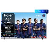 Haier Televizor H43K85GUX, 43", 4K Ultra HD, Smart TV, UHD, HDR, Crni | Eponuda.ba