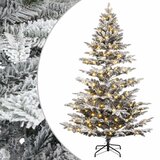  Umjetno božićno drvce s nogom 210 cm 300 LED lampica | shoptok.hr