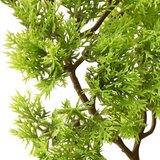 vidaXL Umetni bonsaj cipresa z loncem 60 cm zelene barve | Shoptok.si