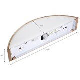 Brilagi LED zidna svetiljka CARVALHO MODERN 3xE27/60W/230V hrast | Eponuda.com