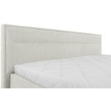 MID.YOU OBLAZINJENA POSTELJA 140 cm x 200 cm , les, kovina, umetna masa, tekstil krem barve | Shoptok.si