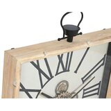  Zidni sat Home ESPRIT Bijela Prirodno Metal borovina 60 x 8 5 x 73 cm | shoptok.hr