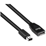 Mini displayPort na displayPort1.4 podaljšek kabla 8K60Hz DSC1.2 HBR3 HDR M/F 1m/3.28 ft