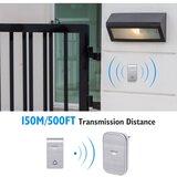 Aigostar Komplet 2x bežičnih zvona za utičnicu 230V IP44, srebrne boje | Eponuda.com