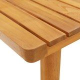  Vrtni stolić za kavu 90 x 55 x 35 cm masivno bagremovo drvo | shoptok.hr