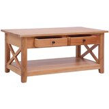Furnova Klubska mizica 100x55x46 cm trden mahagonij, (21915678) | Shoptok.si