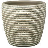 Soendgen Keramik Okrugla tegla za biljke (Vanjska dimenzija (ø x V): 14 x 12 cm, Smeđe boje, Keramika)