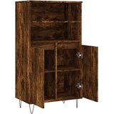  Visoka komoda dimljenog hrasta 60x36x110 cm konstruiranog drva | Eponuda.ba