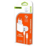  kućni punjač pd soffany type c (tip c) to lightning 18W (SY-220) beli | ePonuda.com