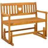  Vrtna Ležaljka Prirodna 110 x 59 x 97 cm Čvrsto drvo akacije | shoptok.hr