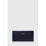 Tommy Hilfiger Usnjena denarnica ženski, mornarsko modra barva | Shoptok.si