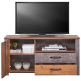 Modern Living Tv-element Ontario, Barva Hrasta, Temno Siva | Shoptok.si