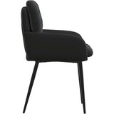  Trpezarijske stolice 2 pcs Baršun Crna 59 x 59,5 x 90 cm | Eponuda.com