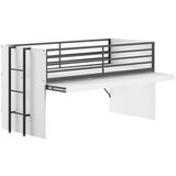 Vipack Bela dvignjena otroška postelja z letvenim dnom 90x200 cm Sam – Cene