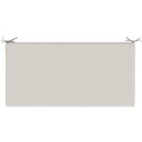  Jastuk za sjedalo SOEST 100% poliester Bijela 120 x 80 x 10 cm | shoptok.hr