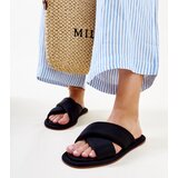 Gemre Black flip-flops Randa Cene