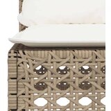vidaXL 7-dijelni set vrtnih sofa od poliratana s jastucima bež | shoptok.hr