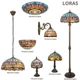  Brilagi - Tiffany vitražno zidno svetilo LORAS 1xE14/40W/230V | Eponuda.com