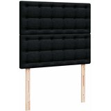  Otomanski krevet s madracem crni 120x200 cm tkanine | shoptok.hr