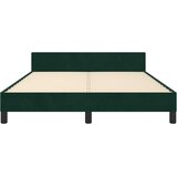  Okvir za krevet bez madraca tamnozeleni 140x190 cm baršunasti | shoptok.hr