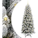 vidaXL Umestno božično drevo med 300 LED Bela 78 x 78 x 210 cm | Shoptok.si