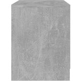 vidaXL noćni ormarić siva boja betona 45 x 34,5 x 44,5 cm od iverice | shoptok.hr
