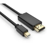 Mini DP male - HDMI male 1,8m .