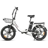 Samebike CY20 Pro zložljivo električno kolo, 20" mestno kolo z debelim ovratnikom, 36V 13Ah baterija, bela, (5000255684) | Shoptok.si