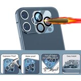 Lito Zaščitno steklo za kamero za iPhone 12 Pro - črno/prozorno | Shoptok.si