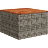  7-dijelni set vrtnih sofa sivi od poliratana Siva 65.5 x 62 x 69 cm | Shoptok.si