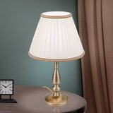 Orion LA 4-1085/1 - Stona lampa TONIA 1xE27/60W/230V, prečnik 30 cm, bela/bronza | Eponuda.com