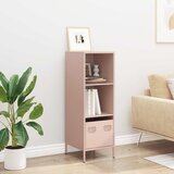  Visoka ploča ružičasta 35x39x103,5 cm čelik | shoptok.hr