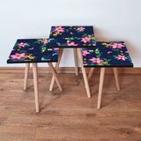 Hanah home set klub stočića 3Shp366, 3 komada, Roze | ePonuda.com